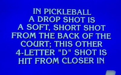 Pickleball on Jeopardy!